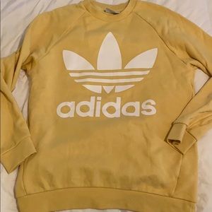 oversized adidas crew
